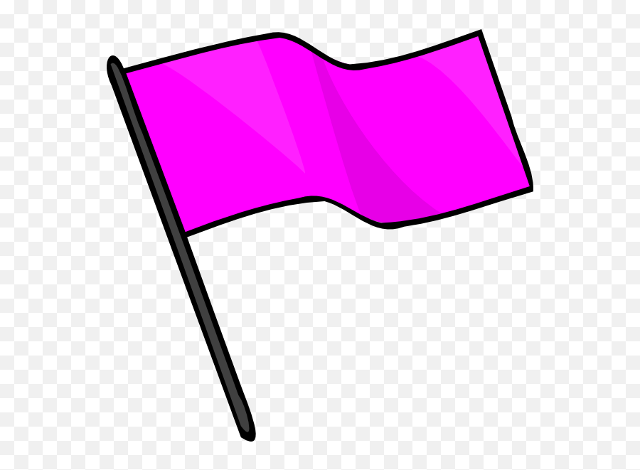 Pink Flag Clipart Png Transparent Png - Full Size Clipart Emoji,Pink Banner Clipart