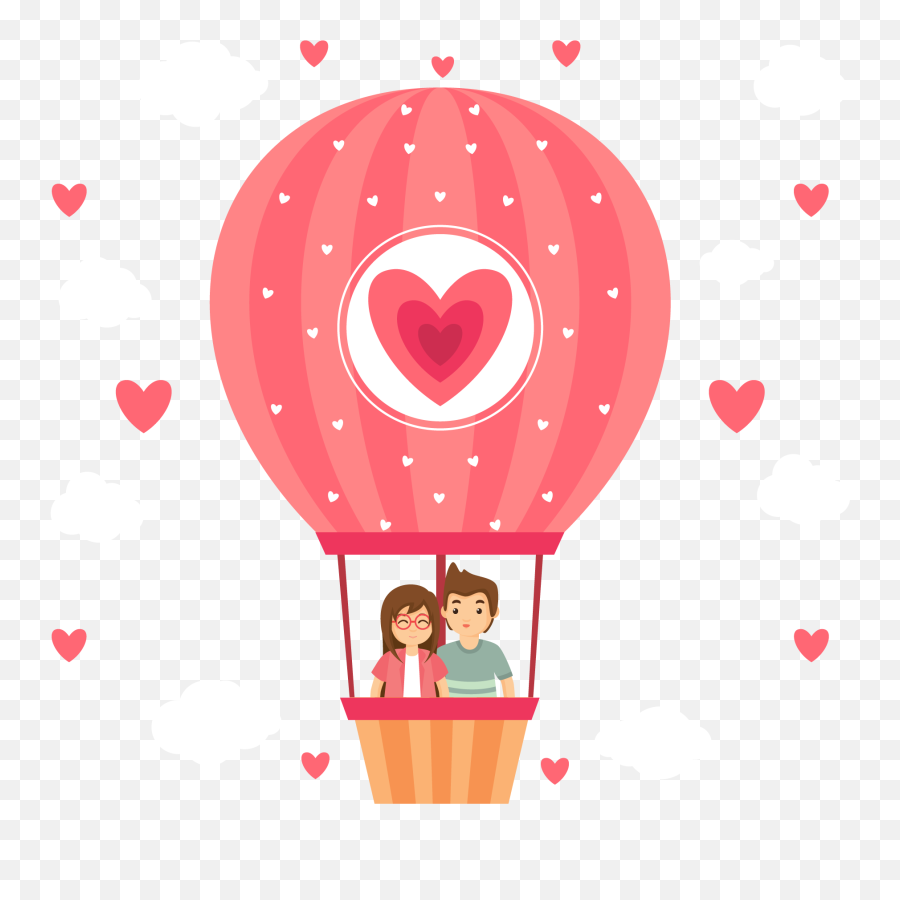 Ftestickers Clouds Hotairballoon Sticker By Pennyann Emoji,Cute Hot Air Balloon Clipart