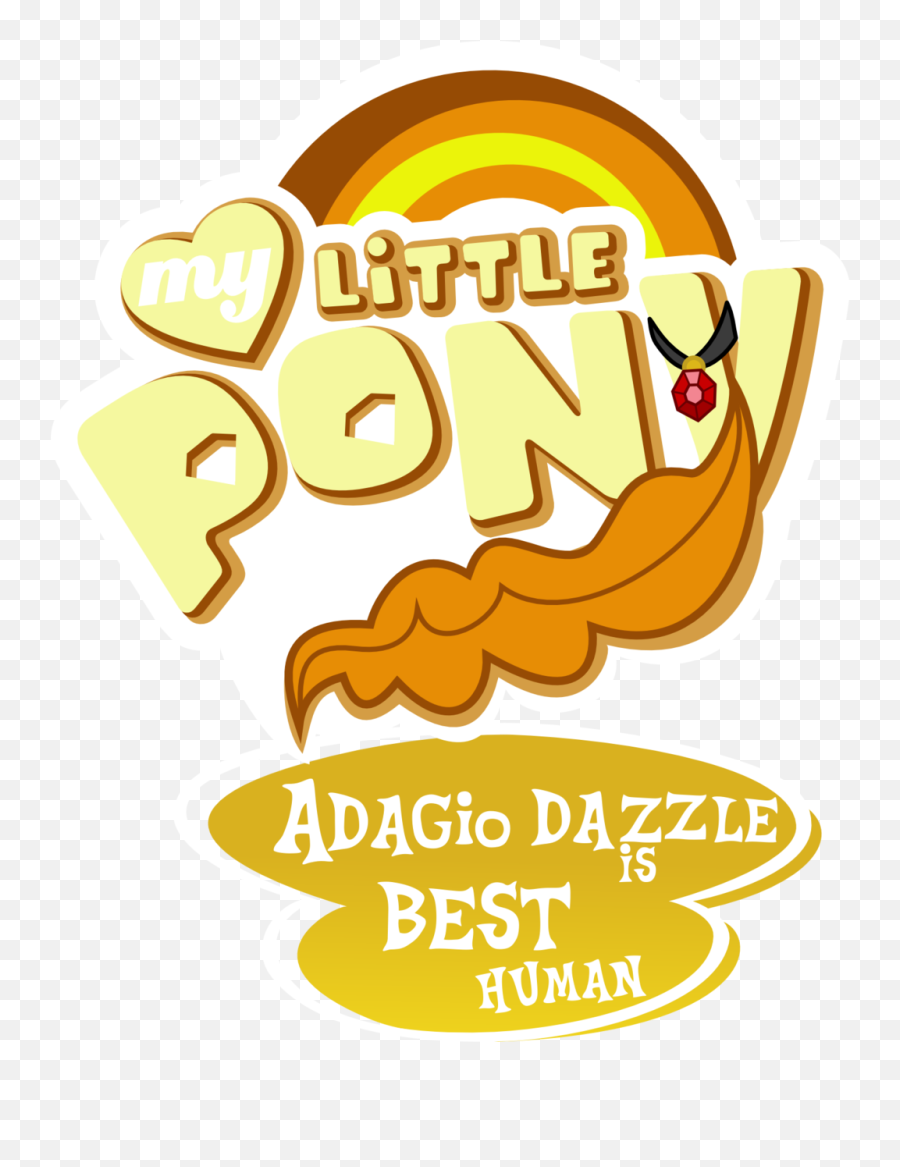 Download Adagio Dazzle Artist - My Little Pony Boy Logo Png My Little Pony Equestria Girls Pony Adagio Dazzle In To Emoji,My Little Pony Logo