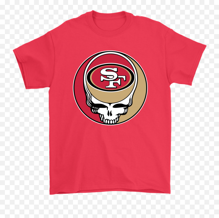 Nfl Team San Francisco 49ers X Grateful - Tee Shirt Gucci Stitch Emoji,Sf 49ers Logo