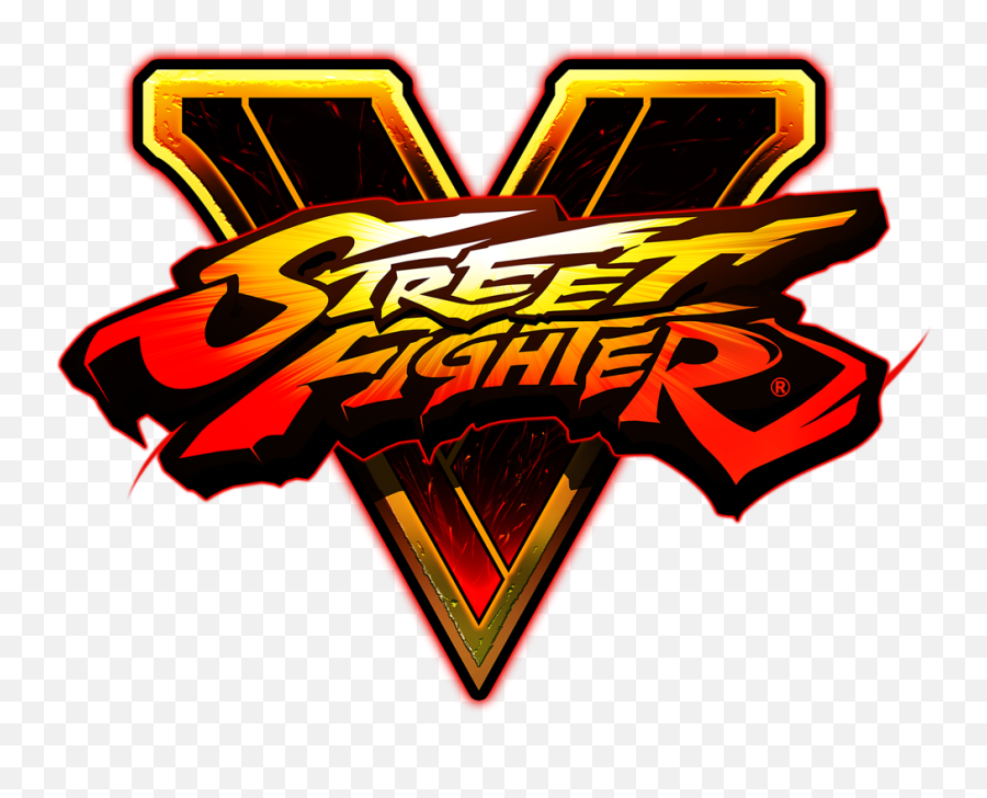 Street Fighter V - Street Fighter 5 Logo Vector Emoji,V Logo