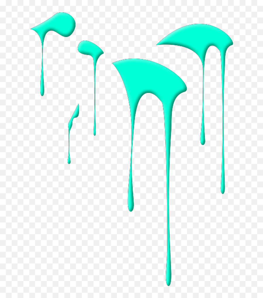 Ftestickers Drip Drips Drippy Dripping Drippingpaint Clipart - Transparent Drip Clipart Emoji,Paint Drip Png