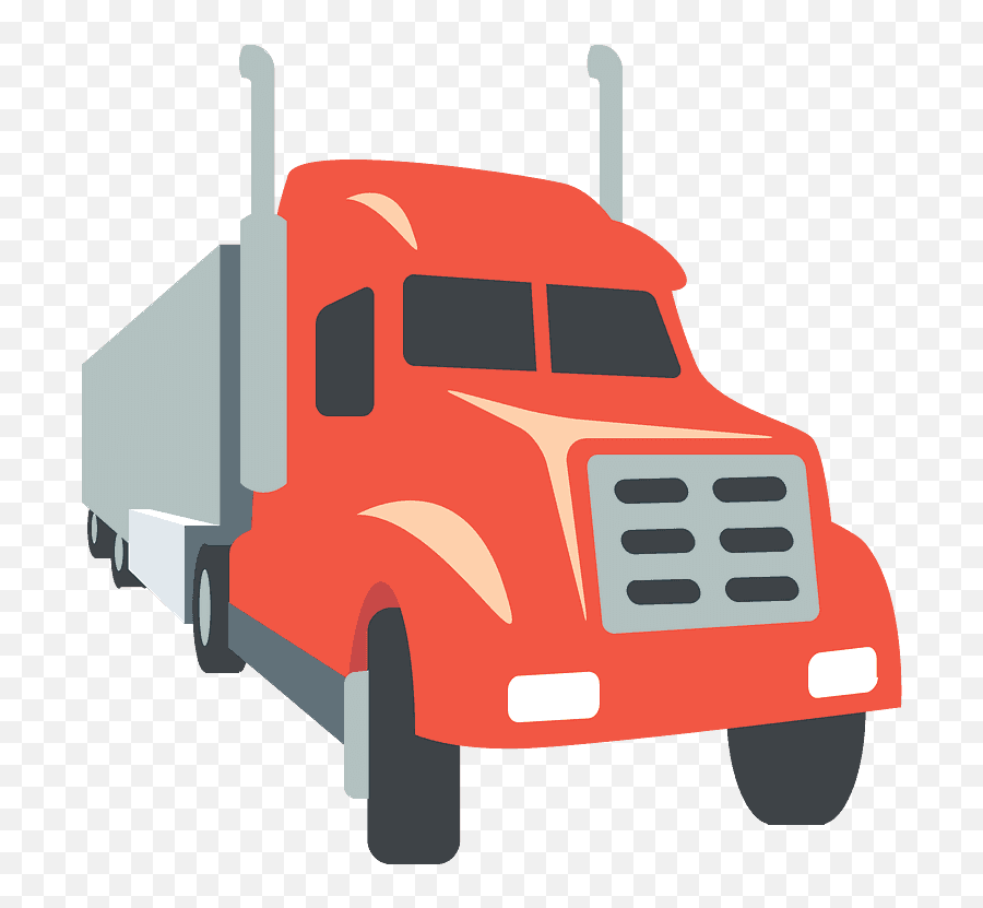 Articulated Lorry Emoji Clipart Free Download Transparent - Transnational Uyeno Safety Academy Inc,Moving Truck Clipart