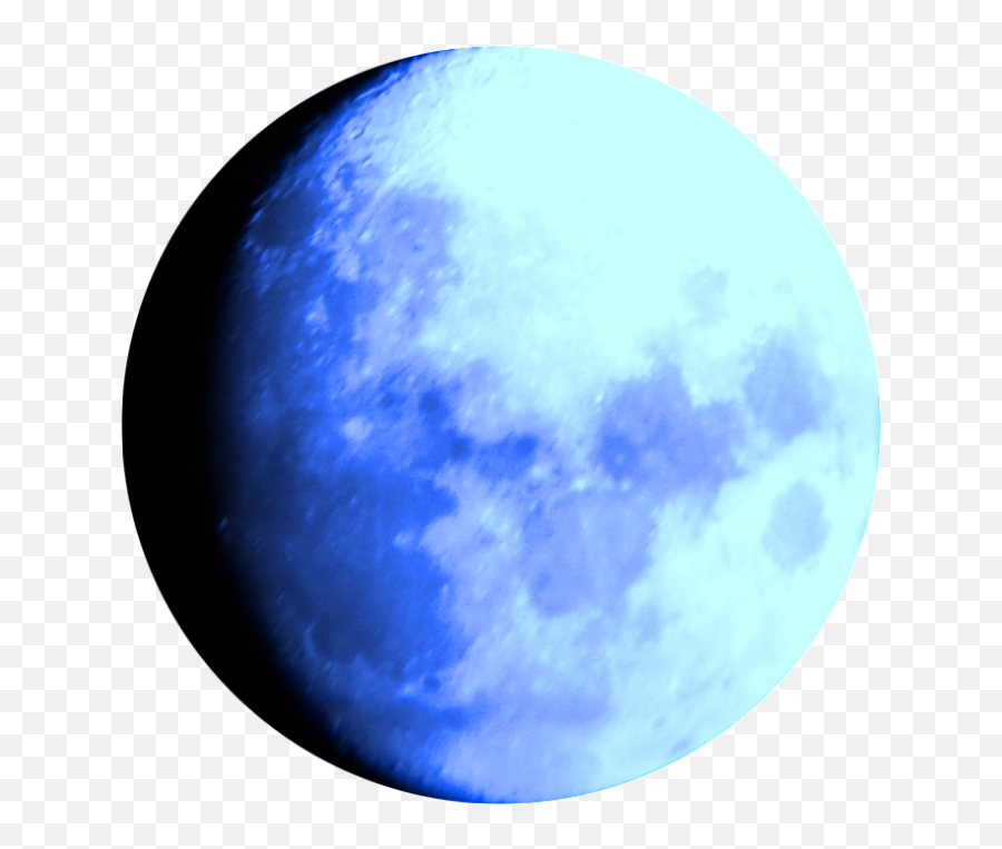 Blue Moon Png Image With No Background - Portable Network Graphics Emoji,Blue Moon Png