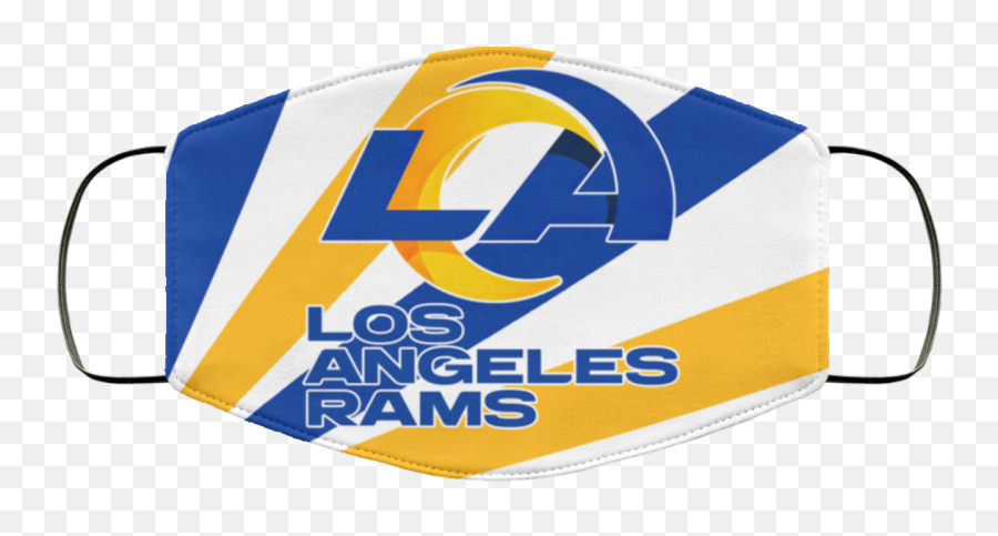 Los Angeles Rams Face Mask - Yeymily Horizontal Emoji,Los Angeles Rams Logo