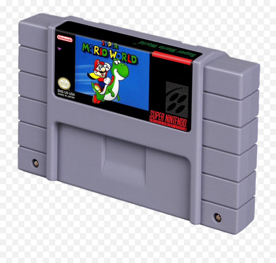 Super Nintendo Entertainment System - Snes Game Cartridge 3d Emoji,Snes Png