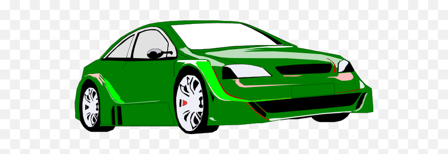 Green Sports Car Clip Art At Clkercom - Vector Clip Art Car Png Vector Graphics Emoji,Sports Car Png