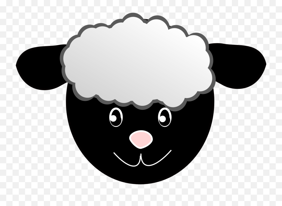 Clipart Cotton Balls - Clipart Sheep Face Emoji,Face Mask Clipart