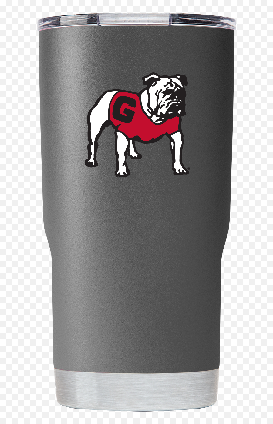 Georgia 20oz Vault Bulldog Gray Tumbler Emoji,Ga Bulldogs Logo