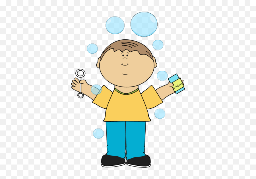 B Bubbles - Bubbles And Kids Clipart Emoji,Bubble Clipart