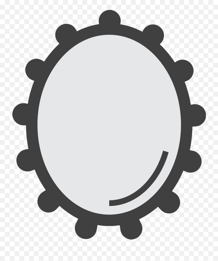 Icon Wall Mirror Clipart Transparent - Engine Process Emoji,Mirror Clipart