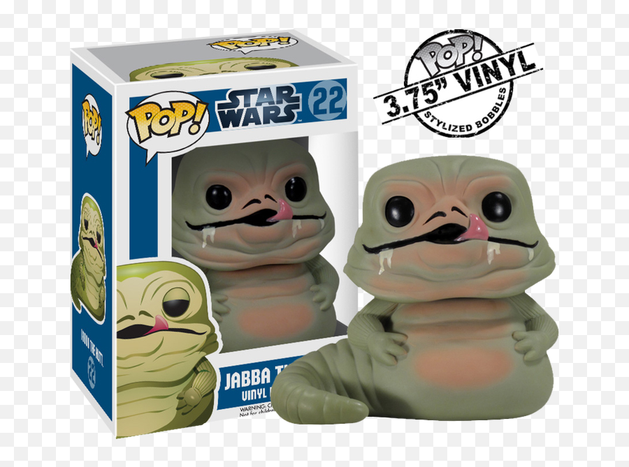 Star Wars - Jabba The Hutt Pop Vinyl Bobble Head Figure Emoji,Jabba The Hutt Png