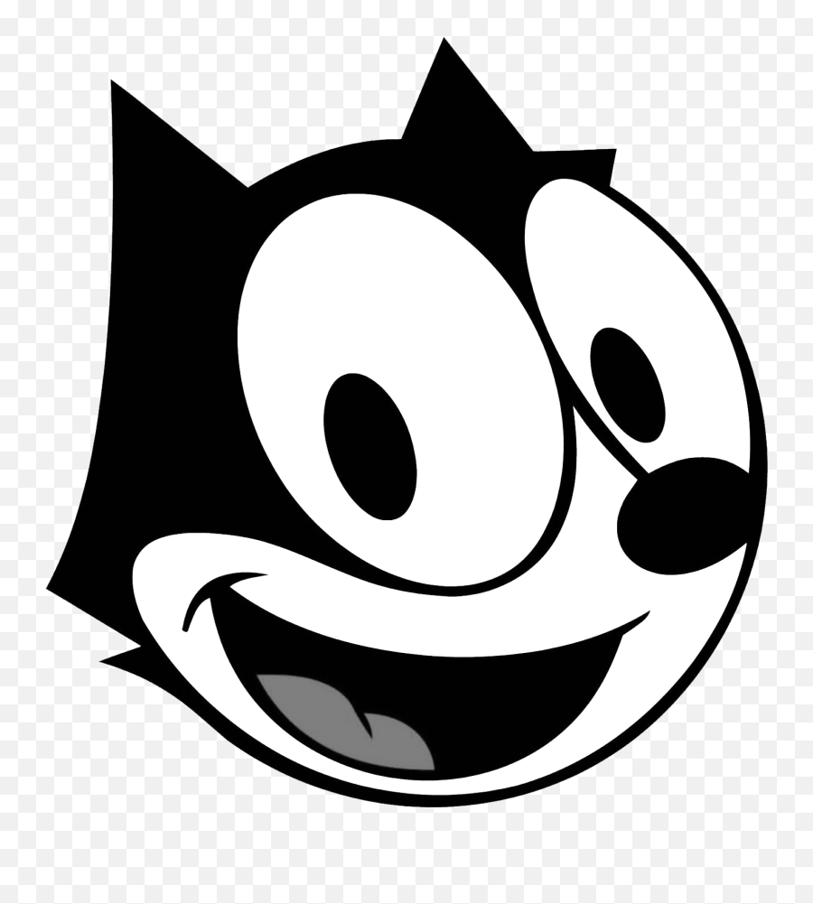 Download A - K A Felix The Cat Felix The Cat Face Emoji,Cat Face Transparent