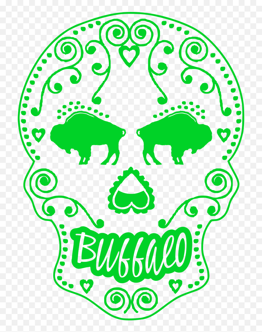 Sugar Skull Create Your Own Buffalo Shop Pasteurized Tees Emoji,Sugar Skull Transparent