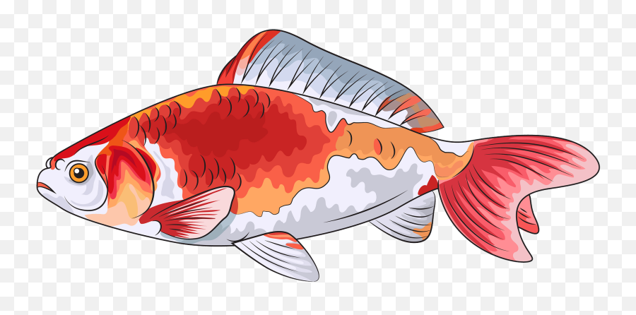 Wakin Goldfish Clipart - Goldfish Emoji,Goldfish Clipart