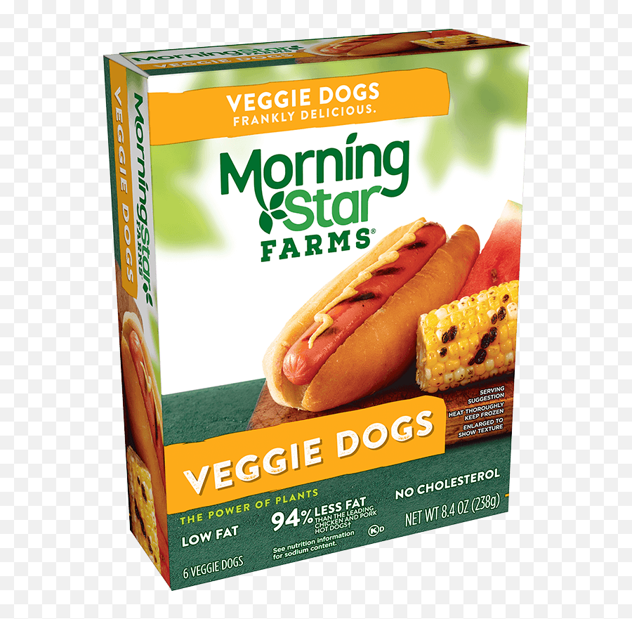 Morningstar Farms Corn Dogs - Morningstar Veggie Dogs Emoji,Hot Dog Png