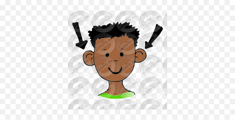 Ears Picture For Classroom Therapy - Cejas En Ingles Para Niños Emoji,Ears Clipart