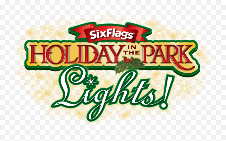 Six Flags Great America Re - Opening For Holiday In The Park Six Flags Great America Holiday In The Park 2020 Emoji,Knott's Berry Farm Logo