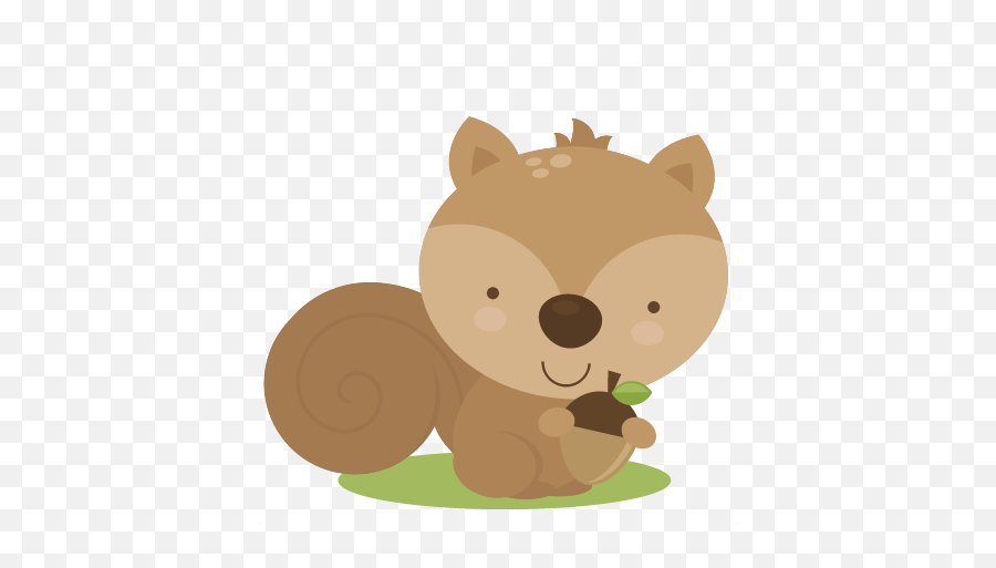 Woodland Squirrel Clipart - Squirrel Full Size Png Emoji,Squirrel Clipart