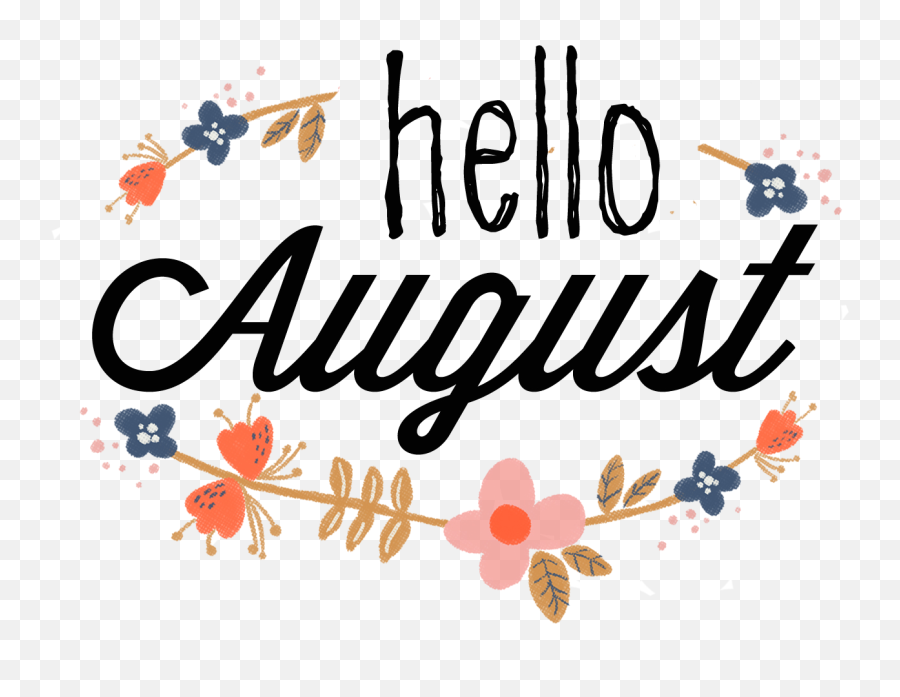 15 August Images Clipart 9219 Png Free - Month Hello August Emoji,August Clipart