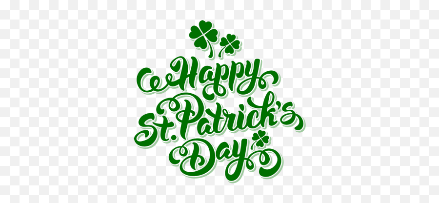 Happy St - Transparent Png Happy St Day Png Emoji,Happy St Patricks Day Clipart