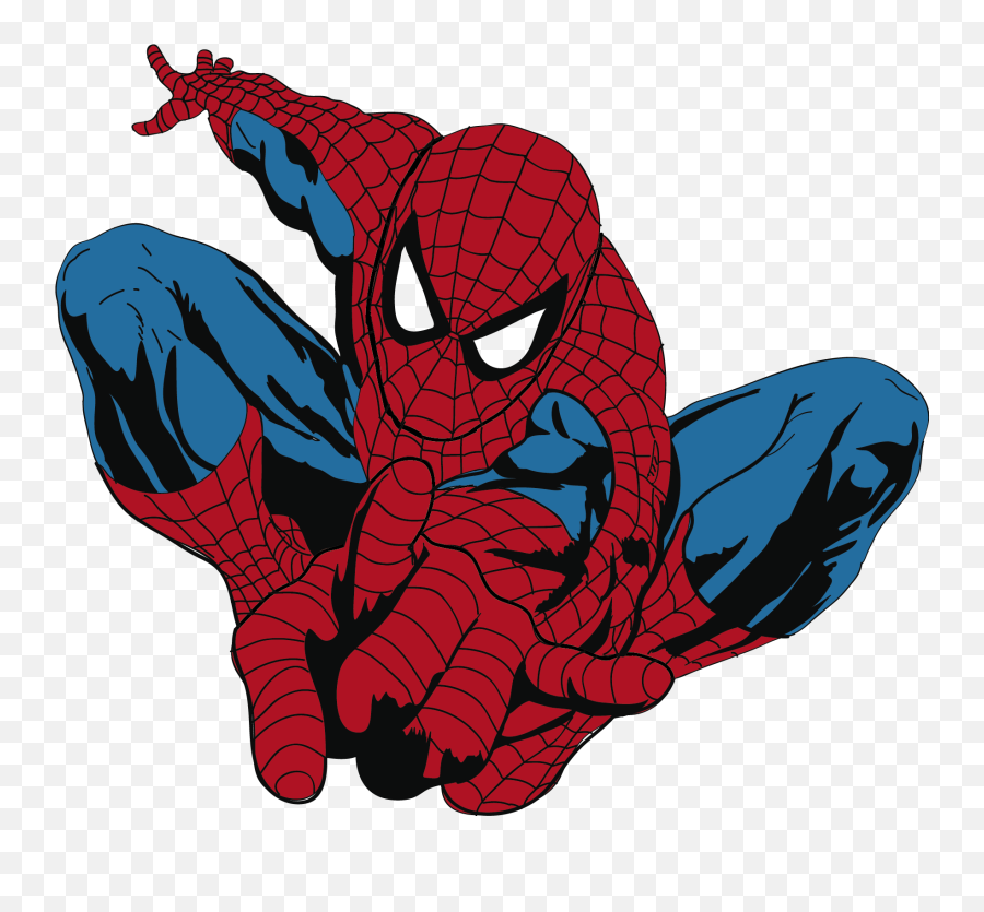 Png Spiderman Logo Vector Transparent - Transparent Spider Man Vector Emoji,Spiderman Logo