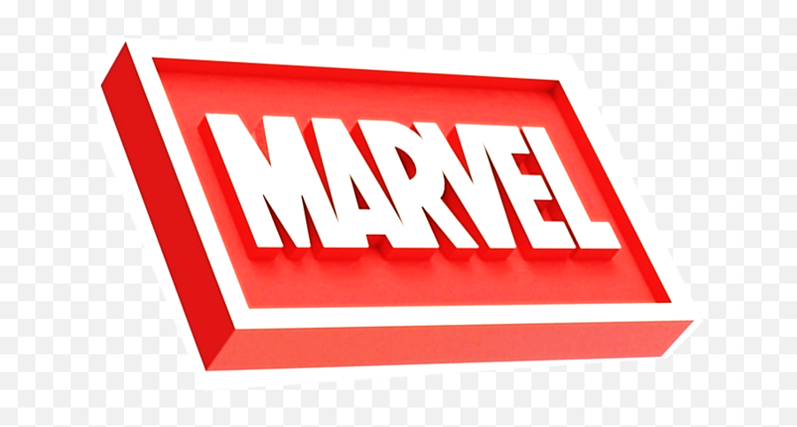 Marvel Logo Embossed - Horizontal Emoji,Marvel Logo