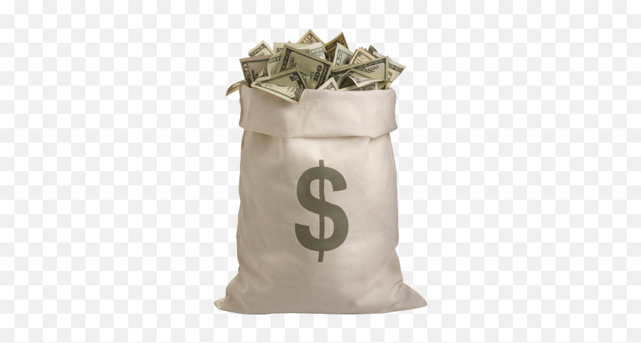 Bag Full Of Dollars Money Transparent - Money Bag Png Emoji,Money Png