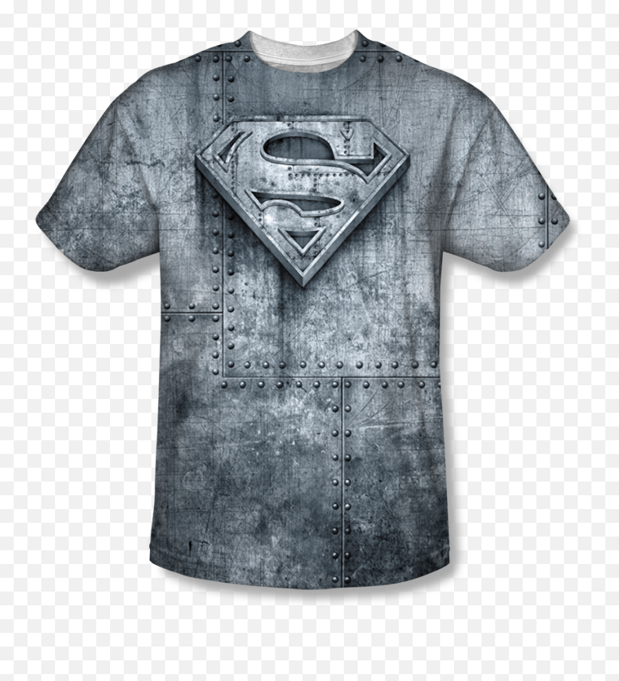 Made Of Steel All Emoji,Superman Logo Tshirt