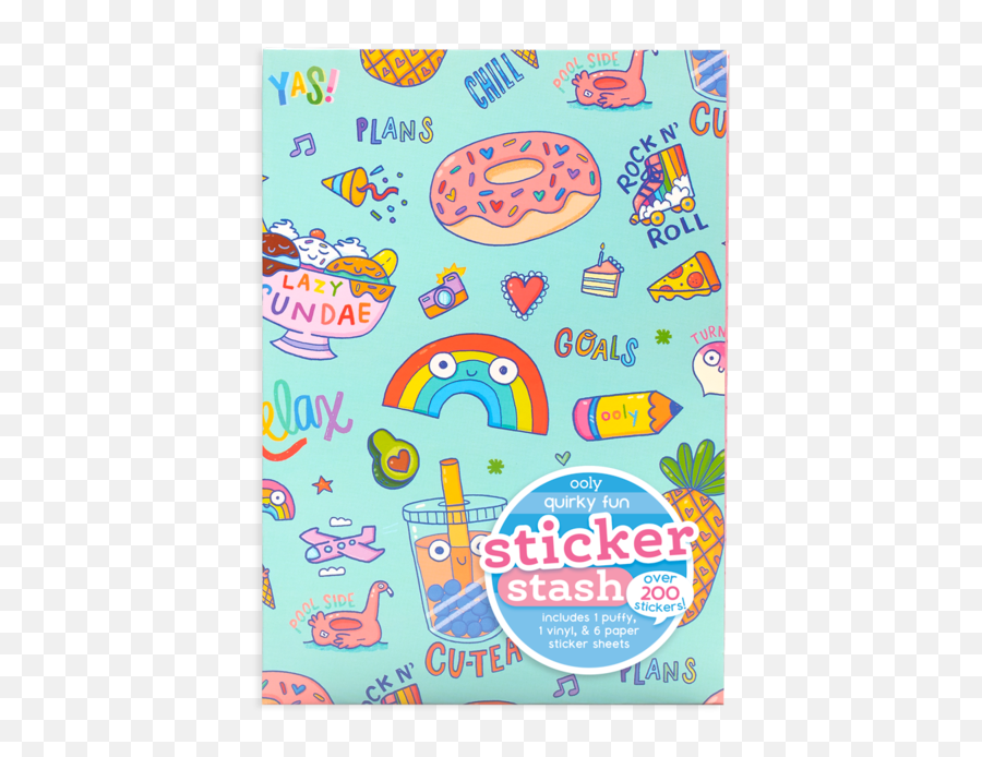 Sticker Stash - Sticker Stash Ooly Emoji,Transparent Sticker Paper