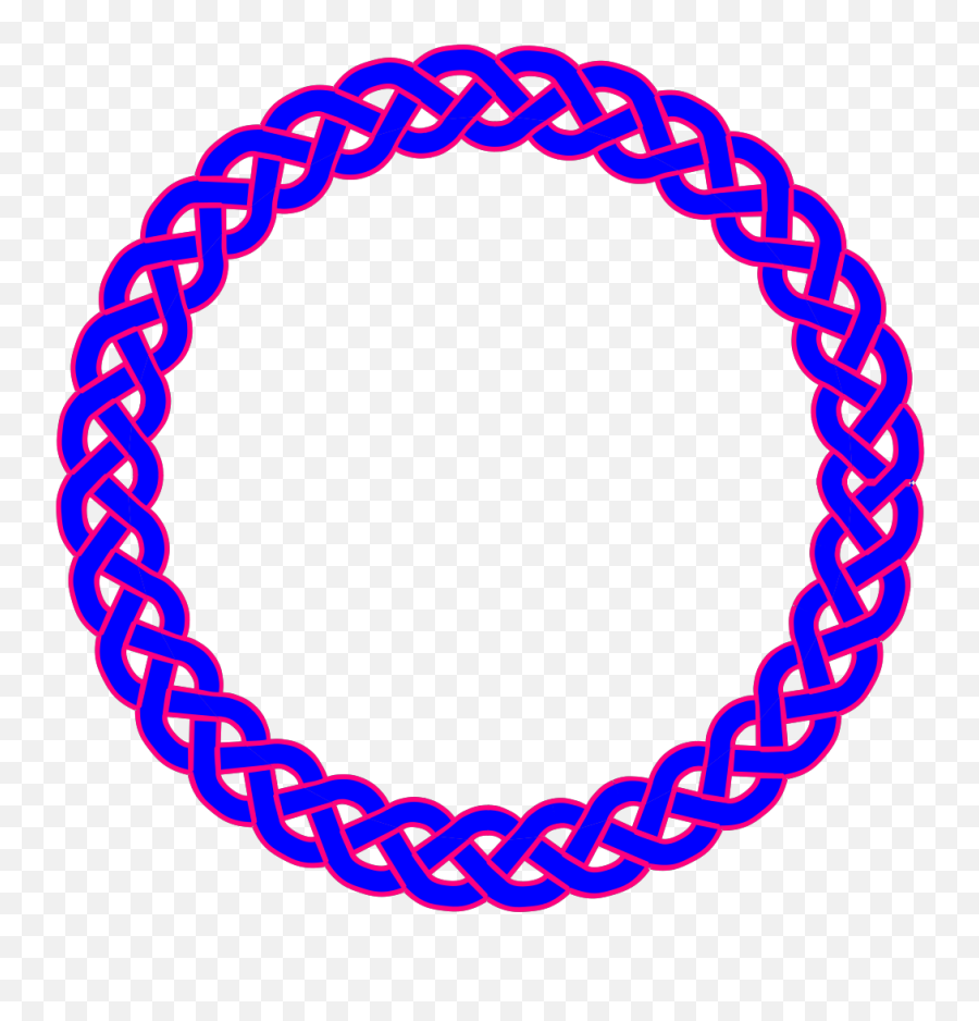 Blue U0026 Pink Celtic Knot Png Svg Clip Art For Web - Download Emoji,Knot Clipart