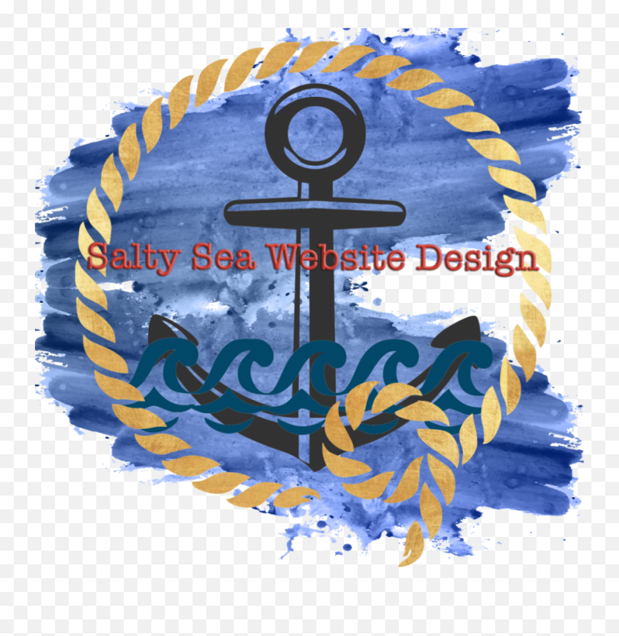 Portfolio Salty Sea Website Design Llc Emoji,Watercolor Logo Design