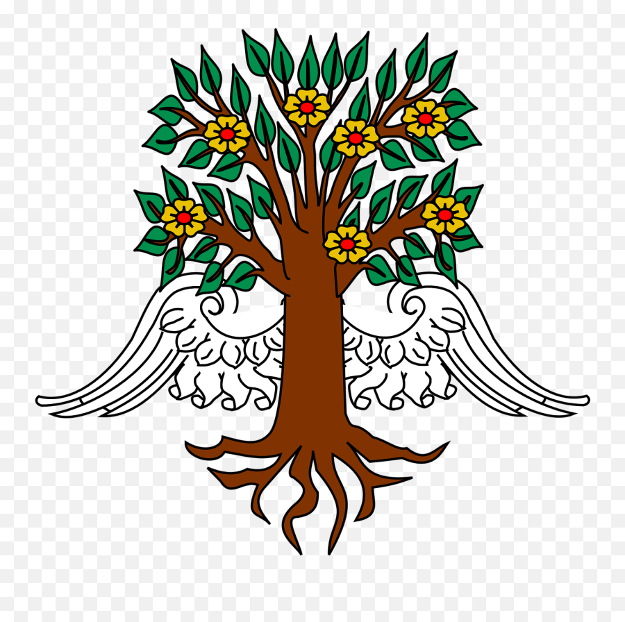 Tree Wings Roots Png Picpng Emoji,Tree Root Png