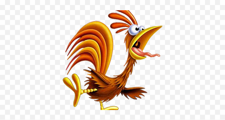 Odd Squad Rooster - Crazy Rooster Emoji,Wake Up Clipart