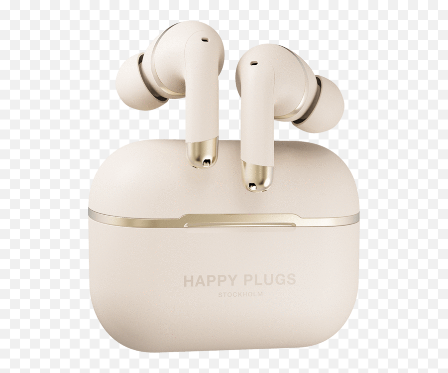 Air 1 Anc - Gold Happy Plugs Air 1 Anc Emoji,Gold Transparent