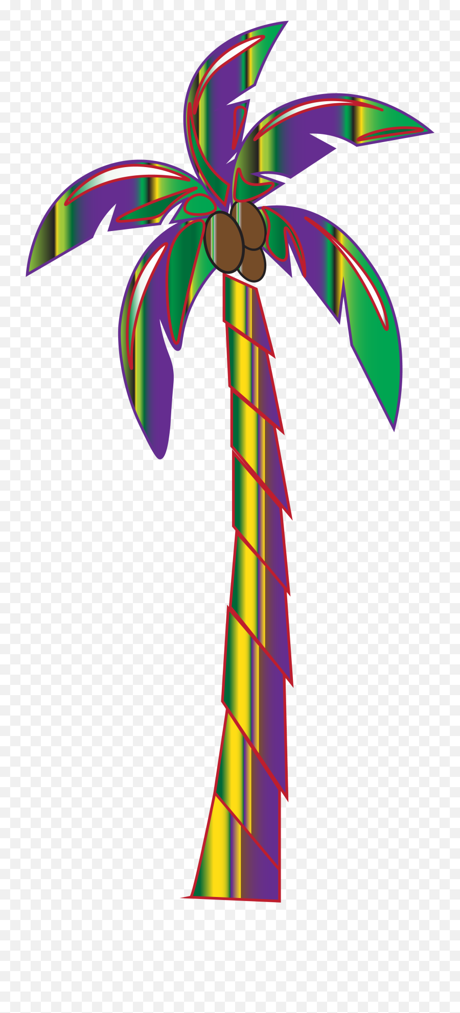Groovygutta X Palm Trippy Tree - Cartoon Palm Tree Png Trippy Emoji,Trippy Png