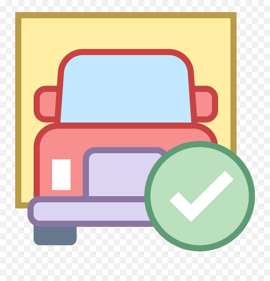 Checked Truck Icon - Gate U0026 Weighbridge Icon Clipart Full Basculas Para Camiones Animados Emoji,Moving Truck Clipart