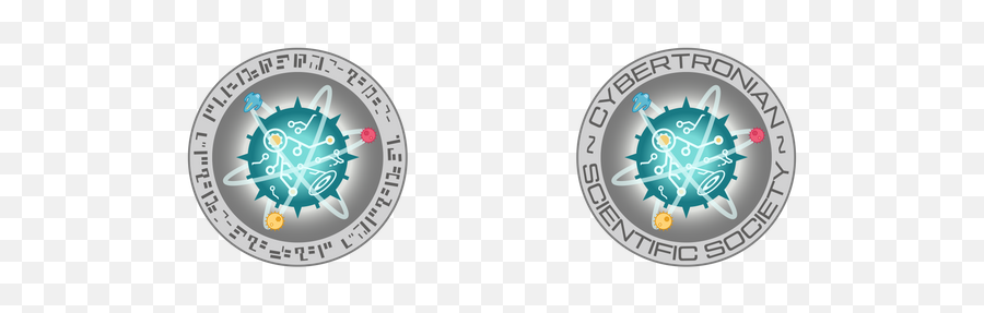 Cybertronian Scientific Society - Badge Emoji,Society6 Logo