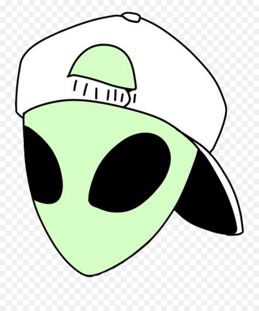 Aesthetic Alien Transparent Background - Aesthetic Alien Emoji,Alien Transparent Background