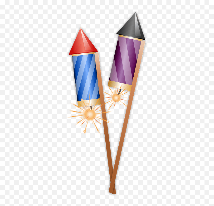 Fireworks - Bottle Rockets Clipart Free Download Firecracker Emoji,Firework Clipart