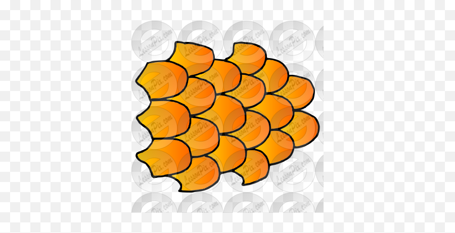 Fish Scales Picture For Classroom - Dot Emoji,Scales Clipart