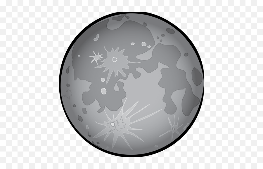 The Planets Clipart Set Single Messare - Grey Planet Clipart Png Emoji,Planet Clipart
