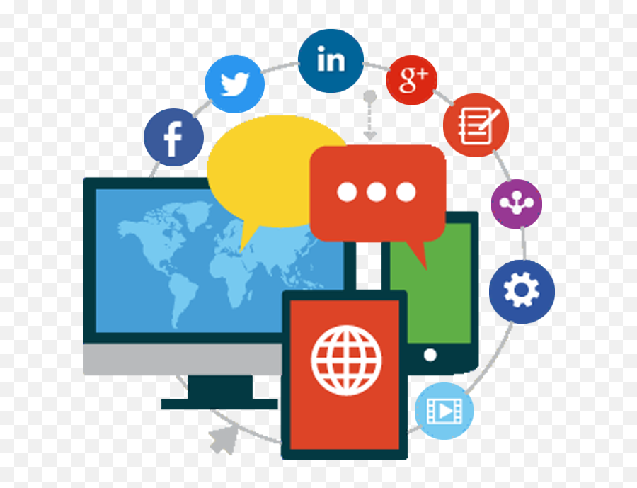 Marketing - Marketing Digital Icon Png Emoji,Social Media Png