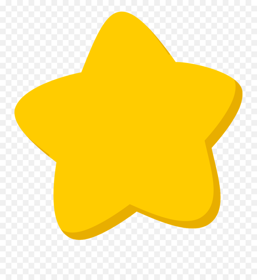 Star Clipart Free Png Transparent - Transparent Background Cute Star Clipart Emoji,Clipart