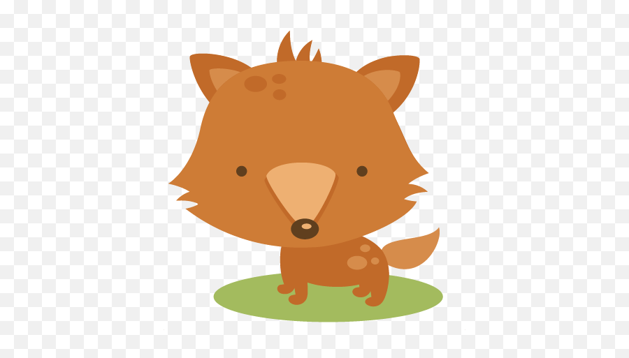 Woodlands Baby Animal Clipart Hd Png - Cute Animal Png File Emoji,Baby Animal Clipart