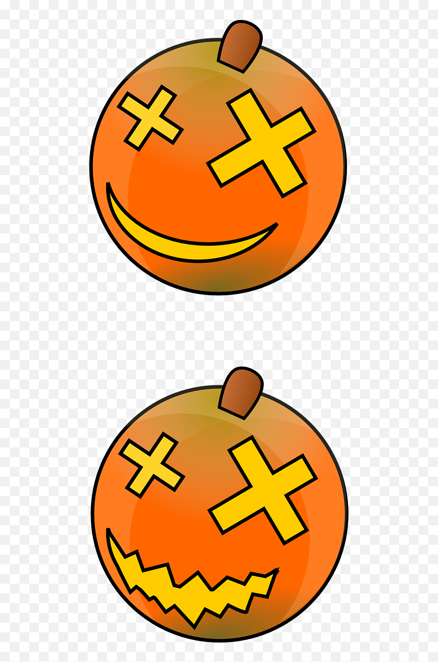 Free Clip Art Emoji,Clipart Of Pumpkins