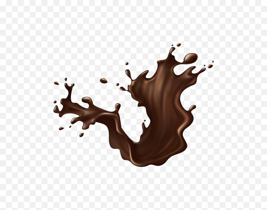 Chocolate Splash Transparent Background Emoji,Splash Transparent