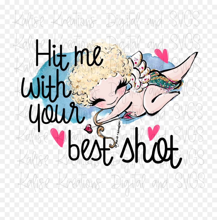 Hit Me With Your Best Shot Png U2013 Kalise Kreations Designs Emoji,Gunshot Png