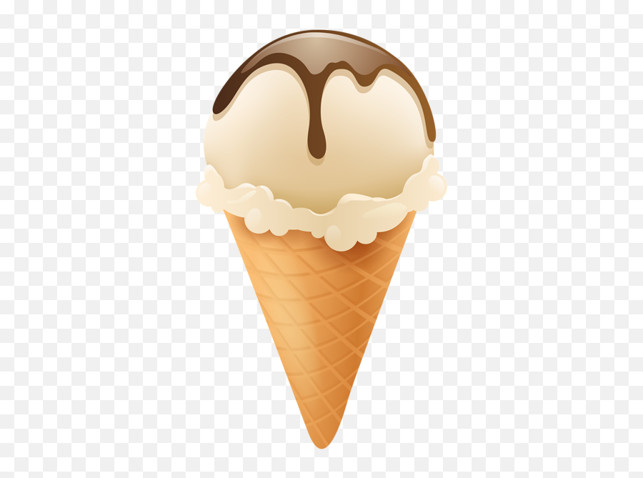 Ice Cream Clipart - Clip Art Cone Ice Cream Emoji,Ice Cream Clipart