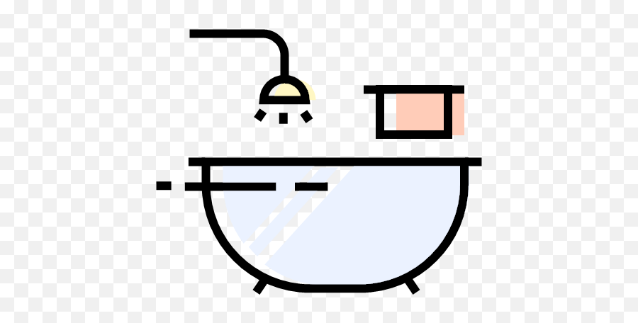 Bathroom Bathtub Towel Icon - Interior And Decor Vol1 Emoji,Bath Png